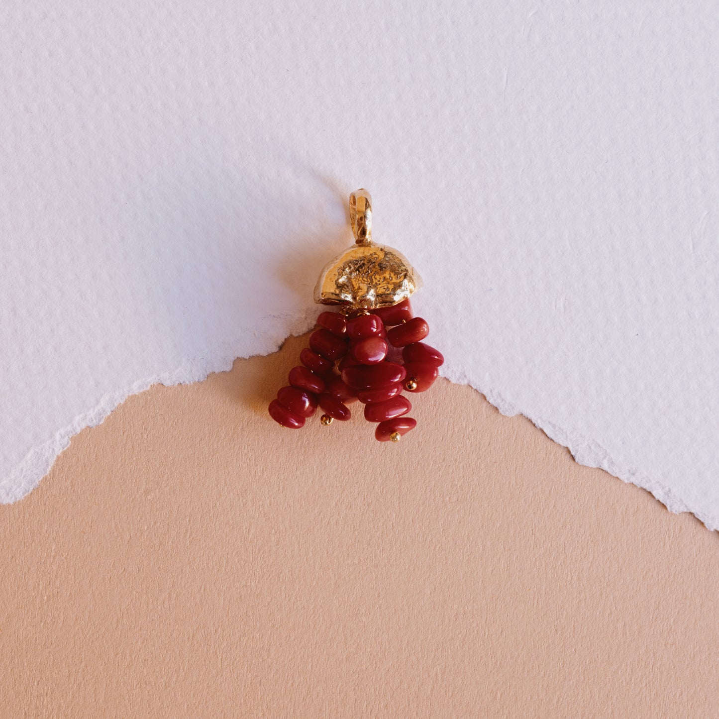 Articulated Coral & Gold Jellyfish