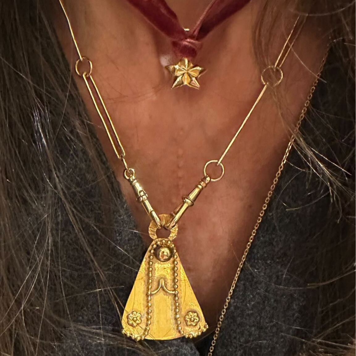 The Iconic "Virolas" Handmade Chain