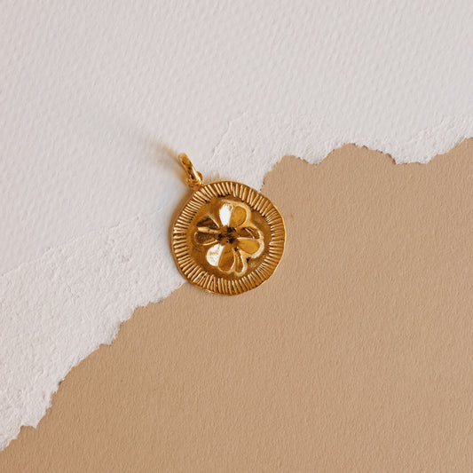 The Gold Shining 3D Clover