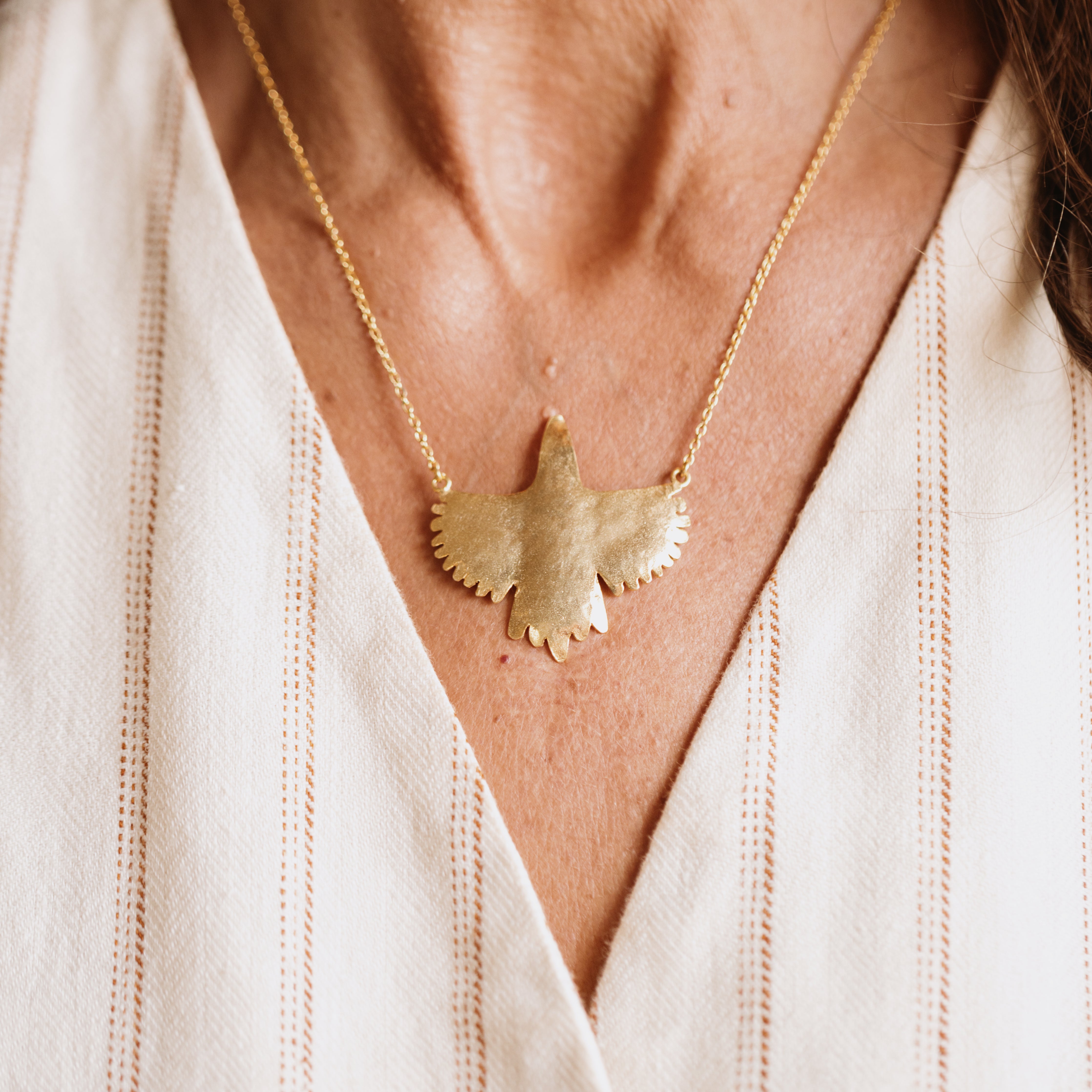 Gold Thunderbird LuisaNovaisJewellery