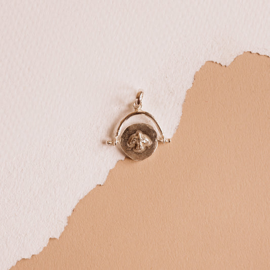 The Spinning Silver Holy Bird & Initial (by order)