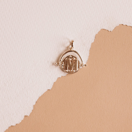 The Spinning Silver Holy Bird & Initial (by order)