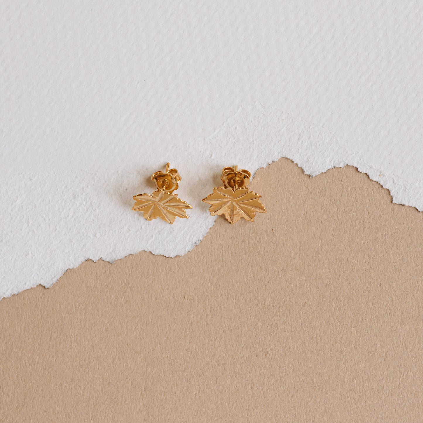 The Little Maple Leaf Earrings