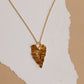 The Gold Heart Necklace