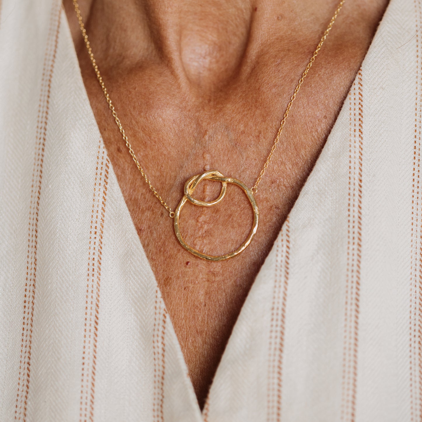 The Circled Knot Necklace