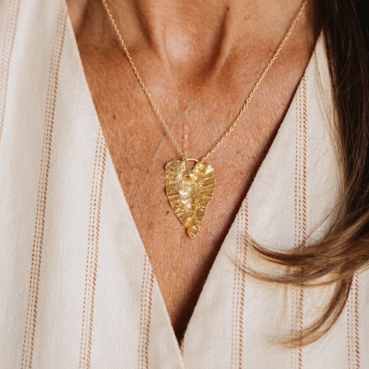 The Gold Heart Necklace