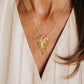 The Gold Heart Necklace