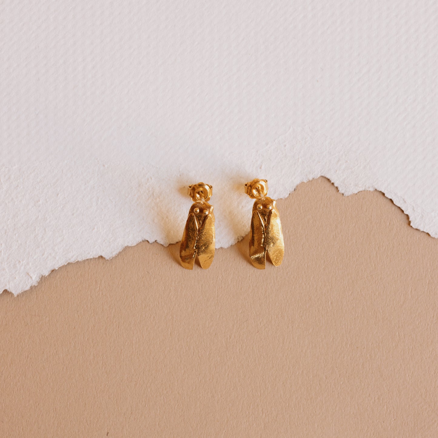 The Egyptian Inspired Bug Earrings