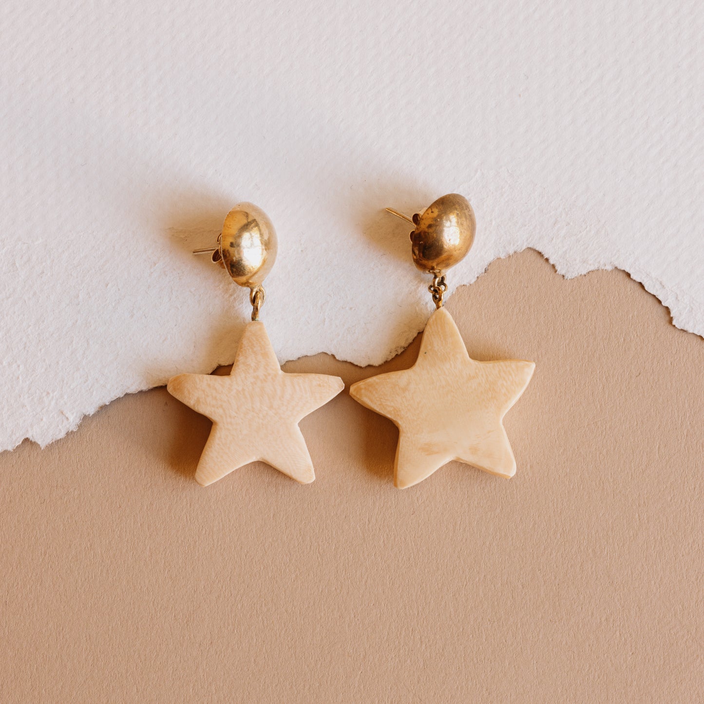 The Resin Star Earrings