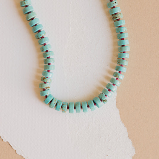 Turquoise Stone Necklace