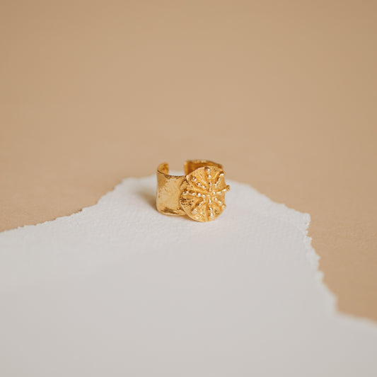 Gold Guide Star Ring