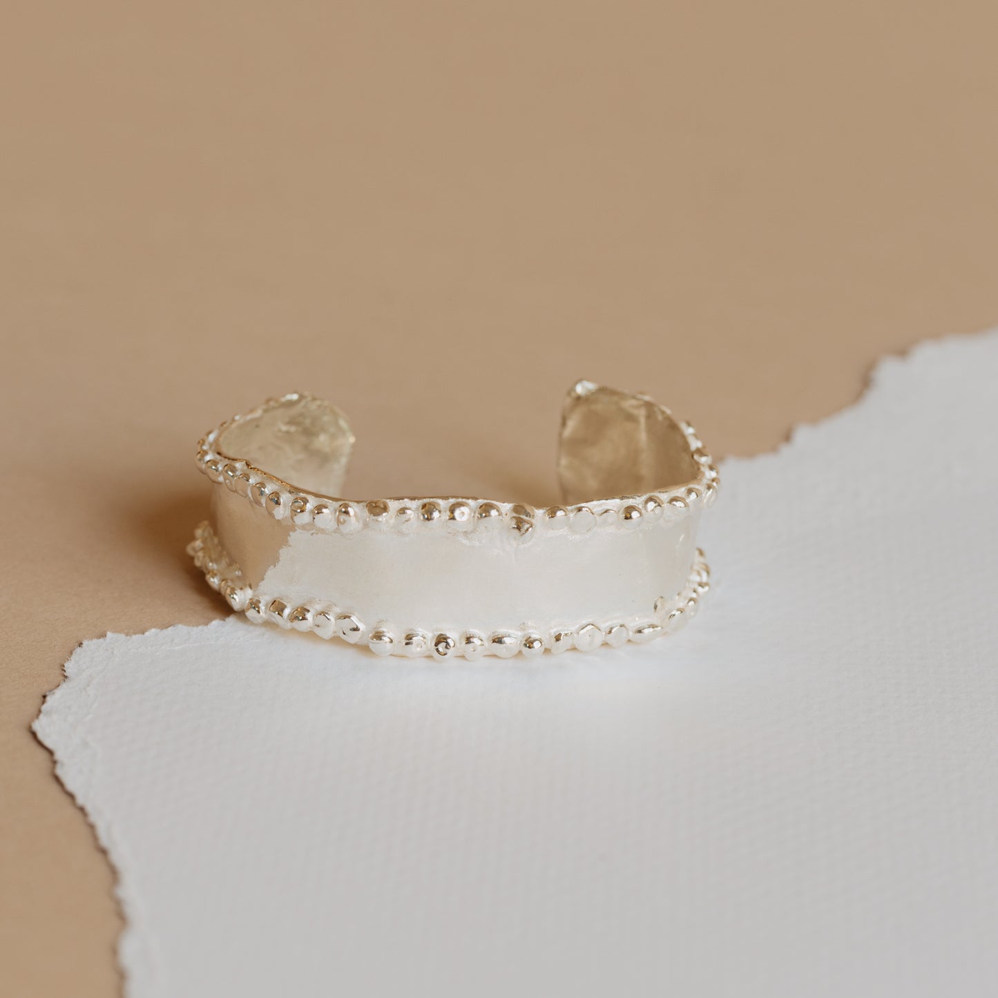 Timeless Silver Grains Bracelet