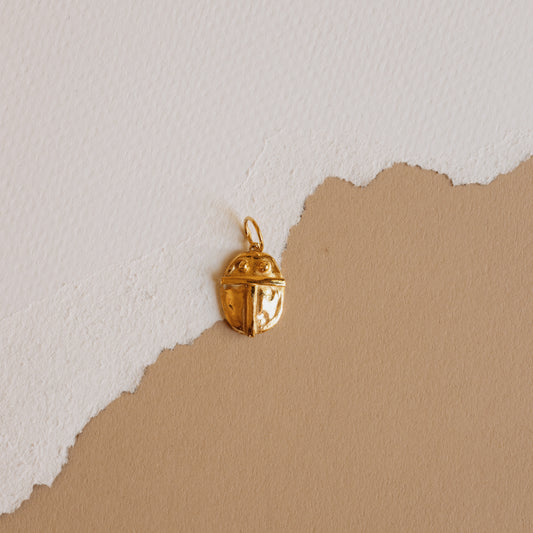 The Gold Simple Scarab