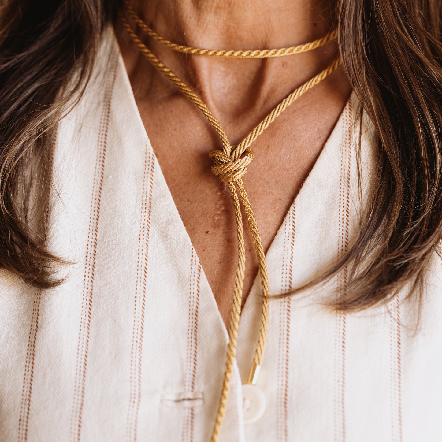 The Gold Cord Necklace