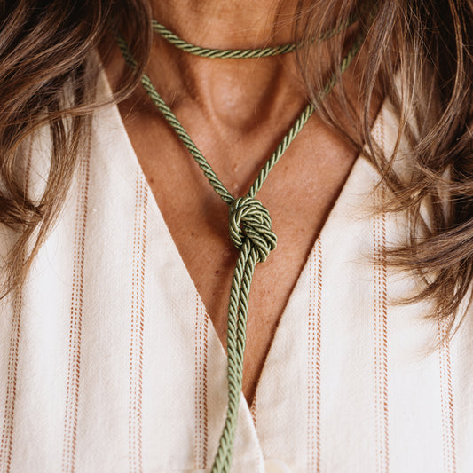 The Green Cord Necklace