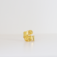 Gold Twisted Two Dott Ring