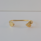 Gold Baby Flies Bracelet