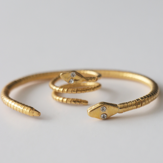 Gold Snake Bracelet